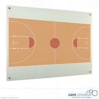Whiteboard Glas Solid Basketball 100x150 cm