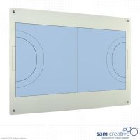Whiteboard Glas Solid Handball 90x120 cm