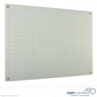 Whiteboard Glas Solid Karo 1x1 cm 100x150 cm
