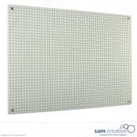 Whiteboard Glas Solid Karo 2x2 cm 30x45 cm