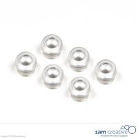 Whiteboard Magnete Kugel 15mm transparent 6st.