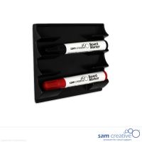 Magnetischer Whiteboard Boardmarkerhalter Schwarz