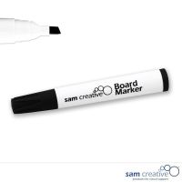 Whiteboard-Marker Keilspitze Standard Schwarz