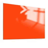 Whiteboard Glas Elegance Orange 45x60 cm